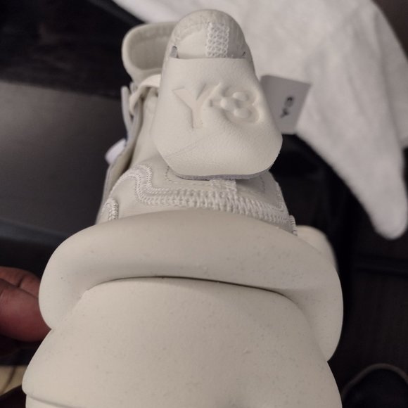 Yohji Yamamoto Y-3 White Sneakers 12.5 - Picture 7 of 16